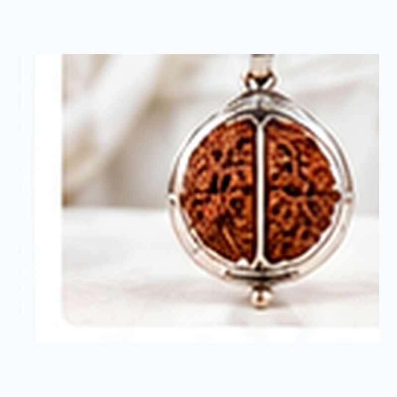 Rudraksha Pendant (Silver Capped)